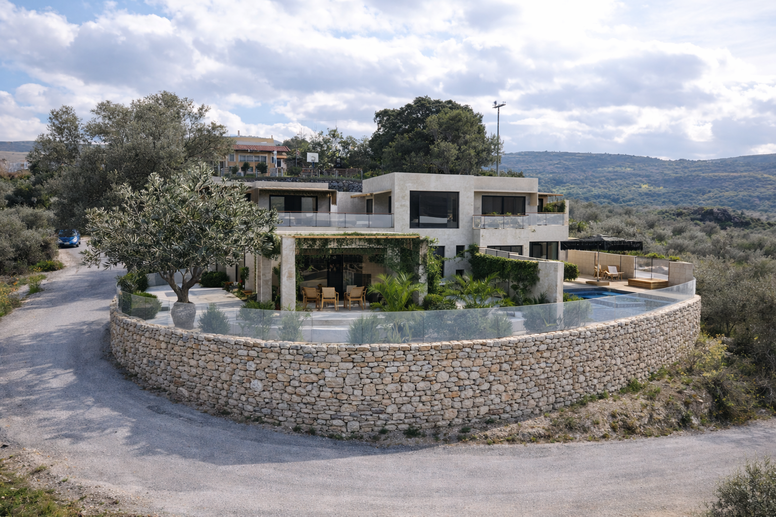 CRETAN VILLAGE BALCONY EXTERIOR 1
